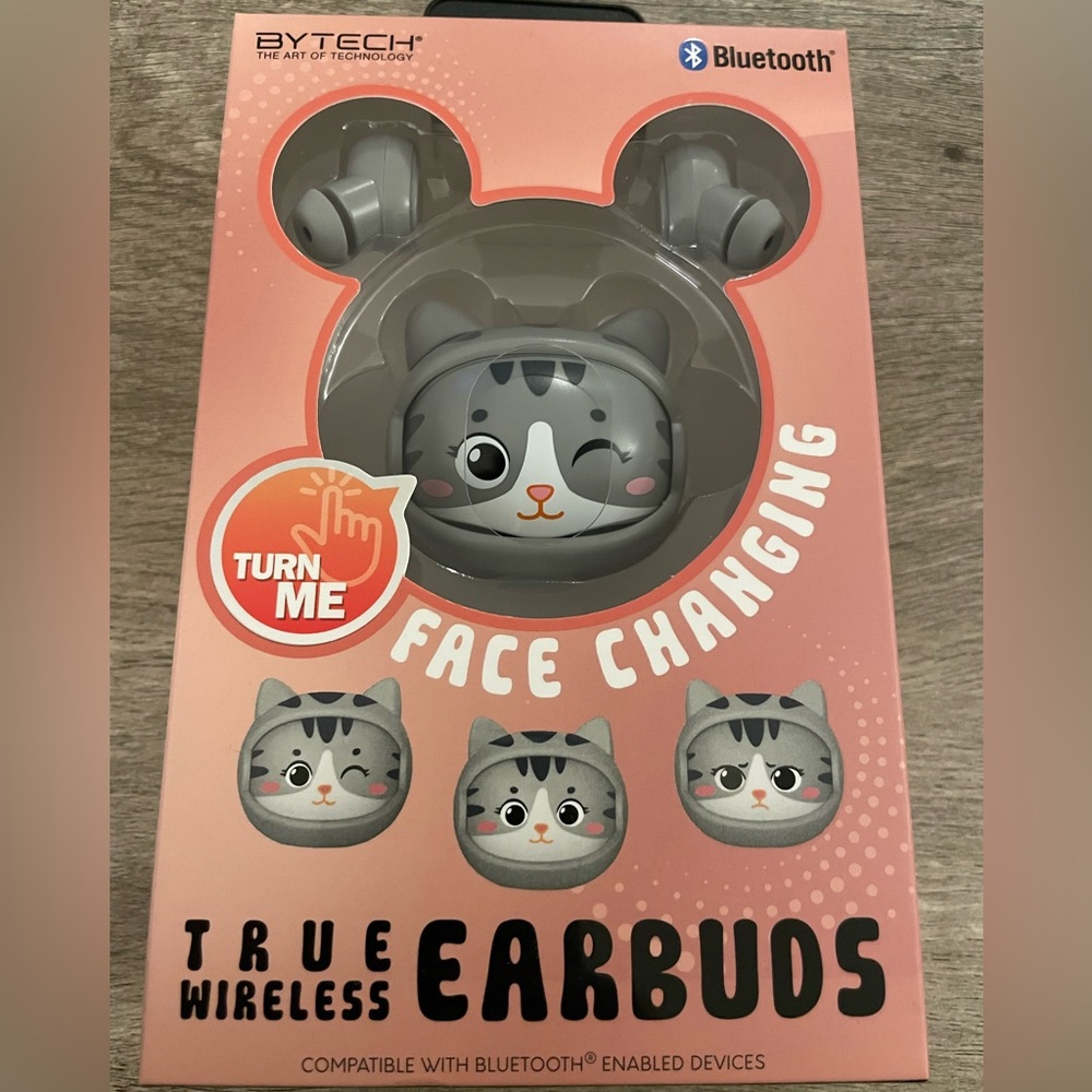 ByTech True Wireless Earbuds - Cat